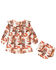 Image #2 - Wrangler Toddler Girls' Boot Print Dress Set - 2 Piece, White, hi-res