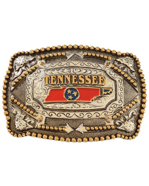 Cody James Men's Tennessee Regional Belt Buckle, Multi, hi-res