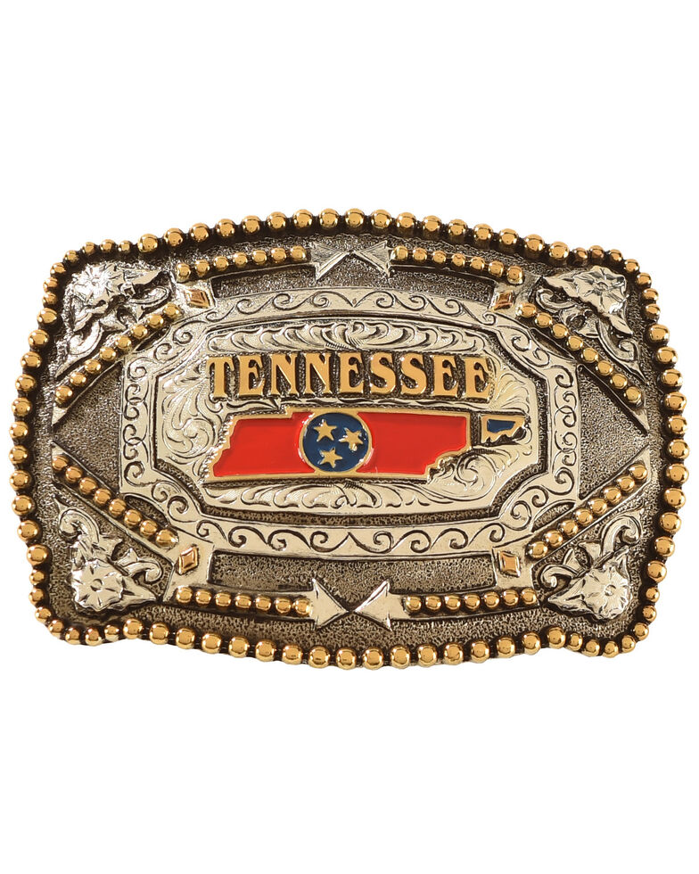 Cody James Tennessee Regional Belt Buckle, Multi, hi-res