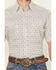 Image #3 - Ely Walker Men's Medallion Print Short Sleeve Snap Western Shirt - Big, Cream, hi-res