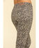 Rock & Roll Denim Women's Leopard Print Skinny Jeans , Blue, hi-res