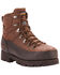 Ariat Men's Linesman Ridge 6" EH Insulated Work Boots - Round Composite Toe, Medium Brown, hi-res
