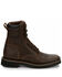 Justin Men's Stampede Lace-Up Work Boots - Soft Toe, Brown, hi-res