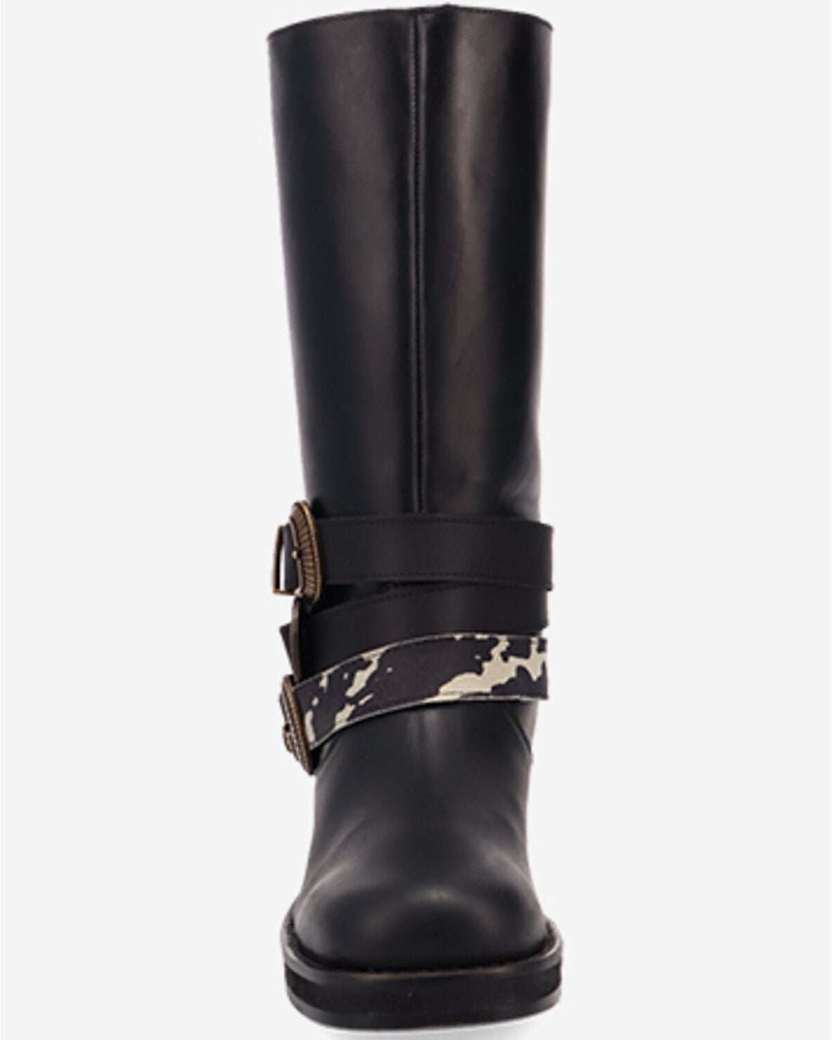 Image #4 - Dingo Women's Full Throttle Harness Fashion Boots - Round Toe, Black, hi-res