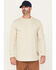 Image #2 - Cody James Men's FR Bull Long Sleeve Graphic Work T-Shirt, Cream, hi-res