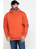 Image #1 - Ariat Men's Volcanic Heather Rebar Graphic Hooded Work Sweatshirt, Heather Orange, hi-res