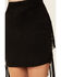 Image #4 - Vocal Women's Studded Fringe Skirt, Black, hi-res