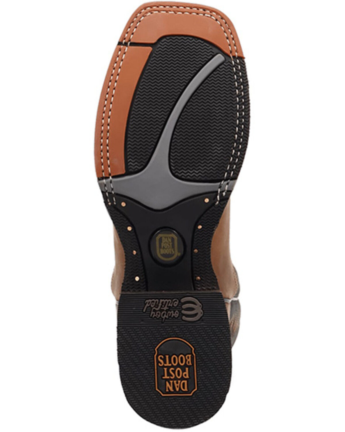 Image #7 - Dan Post Men's Lance Performance Western Boots - Broad Square Toe, , hi-res