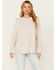 Image #1 - Cotton & Rye Women's Round Bottom Sweater, Natural, hi-res
