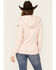 Image #4 - Wanakome Women's Jas Button-Down Hooded Pullover, Pink, hi-res