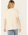 Image #4 - Cleo + Wolf Women's Bryce Short Sleeve Graphic Tee, Oatmeal, hi-res