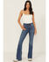 Image #1 - Idyllwind Women's Texas Hold 'Em Jeans in Our Legend High Rise Bootcut Extreme Stretch Denim, Medium Wash, hi-res