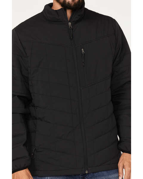 Image #3 - Brothers and Sons Men's Performance Lightweight Puffer Packable Jacket, Black, hi-res