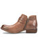 Image #3 - Born Women's Katie Booties - Round Toe, Brown, hi-res