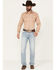 Image #1 - RANK 45® Men's Ride To Glory Medium Wash Slim Straight Stretch Jeans, Light Wash, hi-res