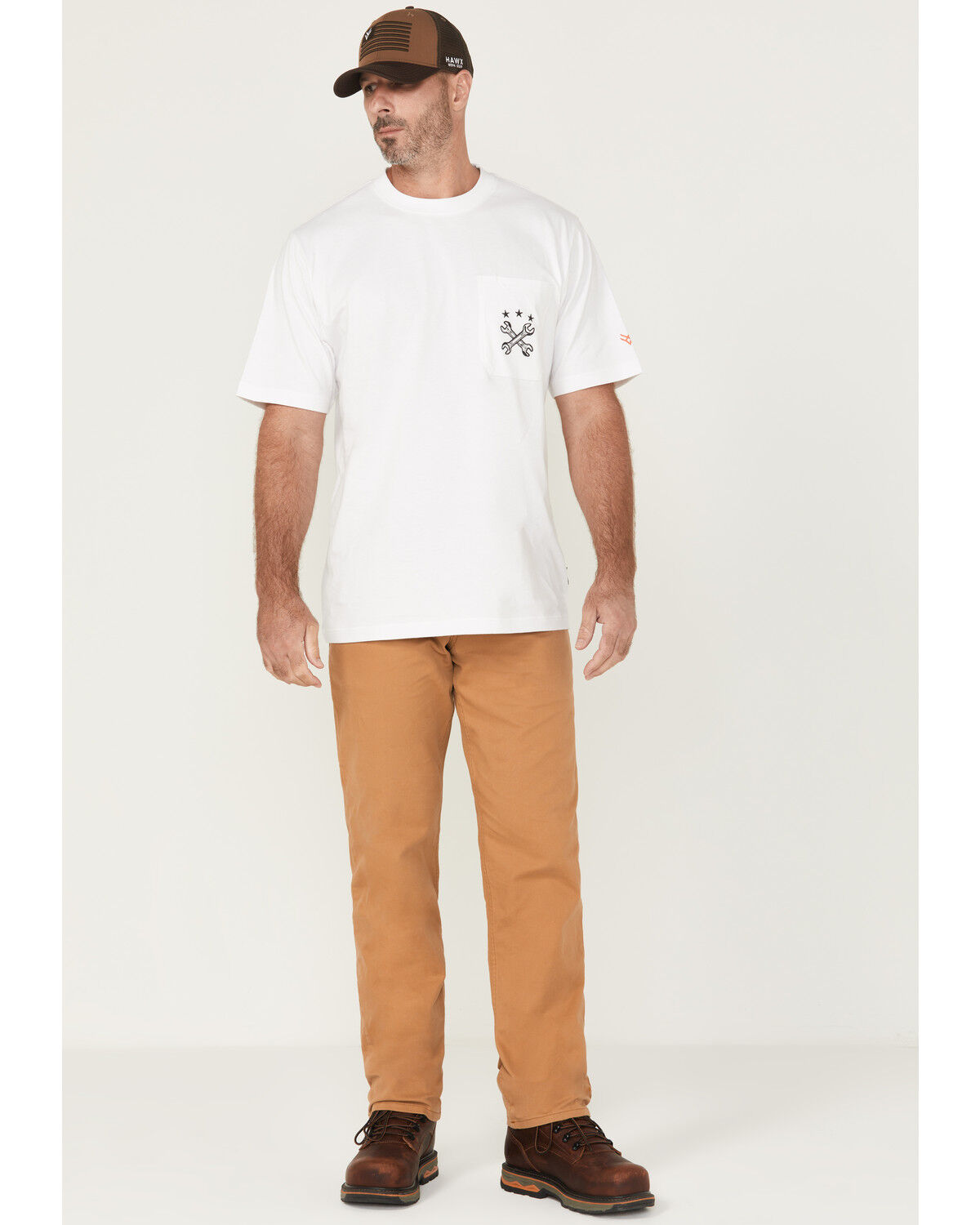 Image #1 - Carhartt Men's Rugged Flex® Rigby Five-Pocket Jeans, Pecan, hi-res