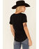 Image #4 - Ariat Women's Viva Mexico Logo Graphic Tee , Black, hi-res