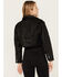 Image #4 - Wrangler X Fender Women's Cropped Moto Jacket, Black, hi-res