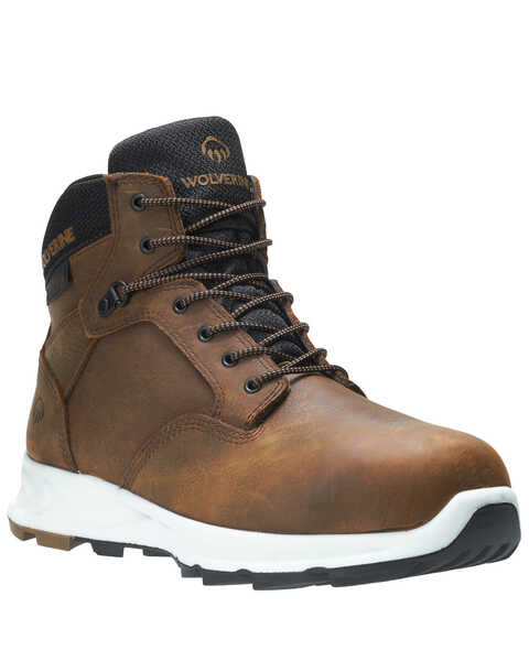 Wolverine Men's Shiftplus LX Work Boots - Alloy Toe, Brown, hi-res