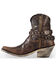 Image #3 - Liberty Black Women's Volcano Brass Studded Harness Booties - Round Toe, , hi-res