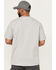 Image #4 - Lucky Brand Workwear Men's Core Logo Short Sleeve T-Shirt, Light Blue, hi-res