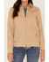 Image #3 - Powder River Outfitters Women's Cotton Canvas Bomber Jacket, Tan, hi-res