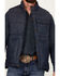 Image #3 - Cody James Men's Dark Wash Denim Puffer Vest, Dark Wash, hi-res