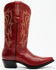 Image #4 - Shyanne Women's Lucille Western Boots - Snip Toe, Red, hi-res