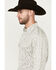 Image #2 - Wrangler Retro Men's Premium Paisley Print Long Sleeve Button-Down Western Shirt, White, hi-res