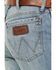Image #4 - Wrangler Retro Men&rsquo;s Jacksboro Light Wash Slim Straight Stretch Denim Jeans, Indigo, hi-res