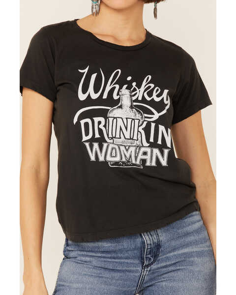 Image #2 - Bandit Brand Women's Whiskey Drinkin Woman Graphic Tee , , hi-res