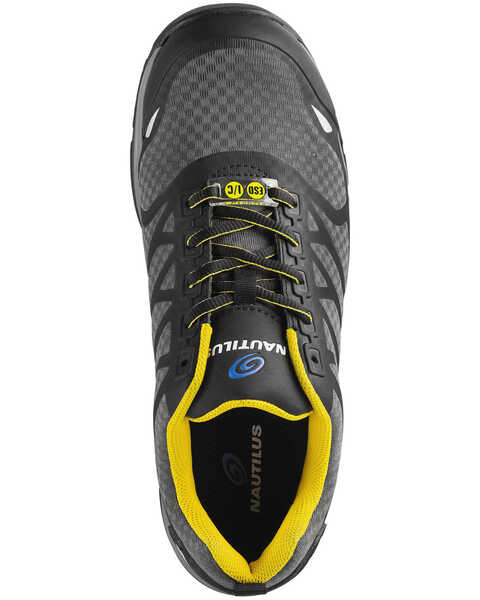 Image #6 - Nautilus Men's Velocity Work Shoes - Composite Toe, Grey, hi-res