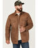 Image #1 - Dakota Grizzly Men's Blaize Microsuede Lined Long Sleeve Western Snap Shirt, , hi-res