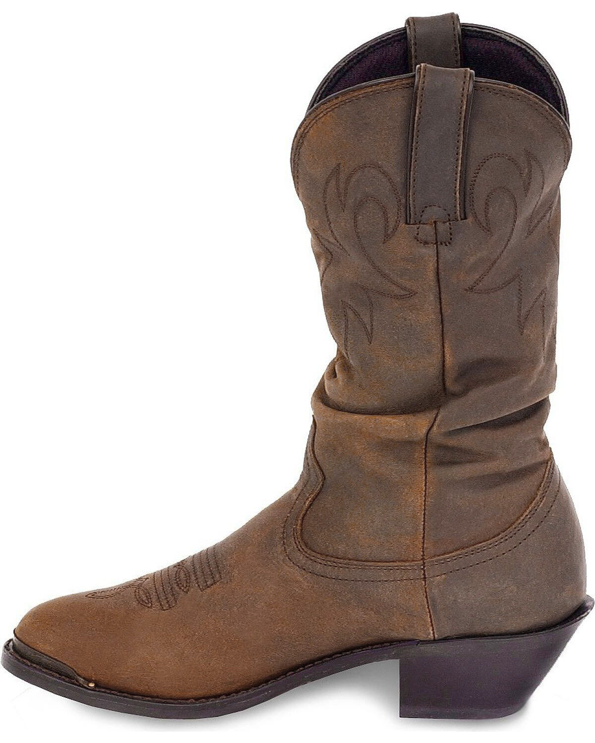 Image #3 - Durango Women's Slouch Western Boots - Round Toe, Earthtone, hi-res