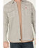 Image #3 - Ariat Men's Rebar FR Venice Printed Long Sleeve Snap Work Shirt, White, hi-res