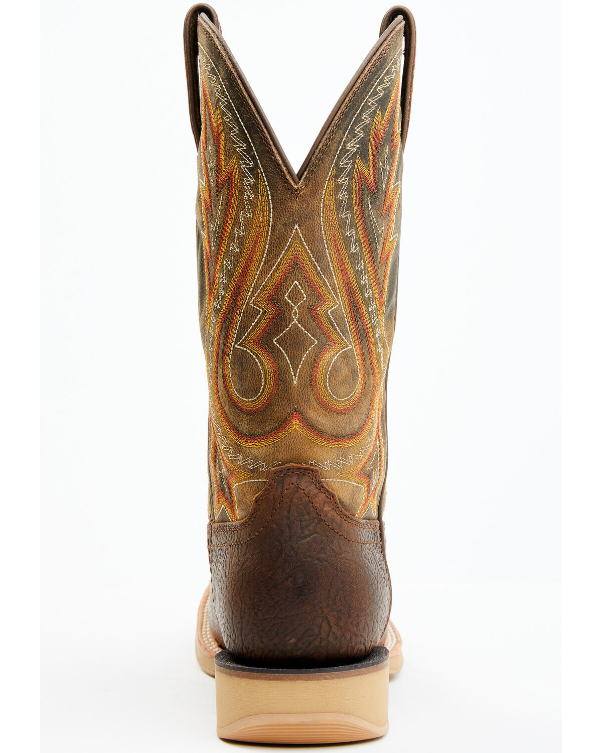 Image #5 - Durango Men's Rebel Pro Lite Performance Western Boots - Broad Square Toe, Brown, hi-res