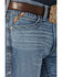 Image #2 - Ariat Men's M4 Medium Wash Kentwood Decker Relaxed Bootcut Denim Jeans, Medium Wash, hi-res