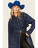 Image #3 - Unpublished Denim Women's Sukie Denim Duster Coat, Blue, hi-res