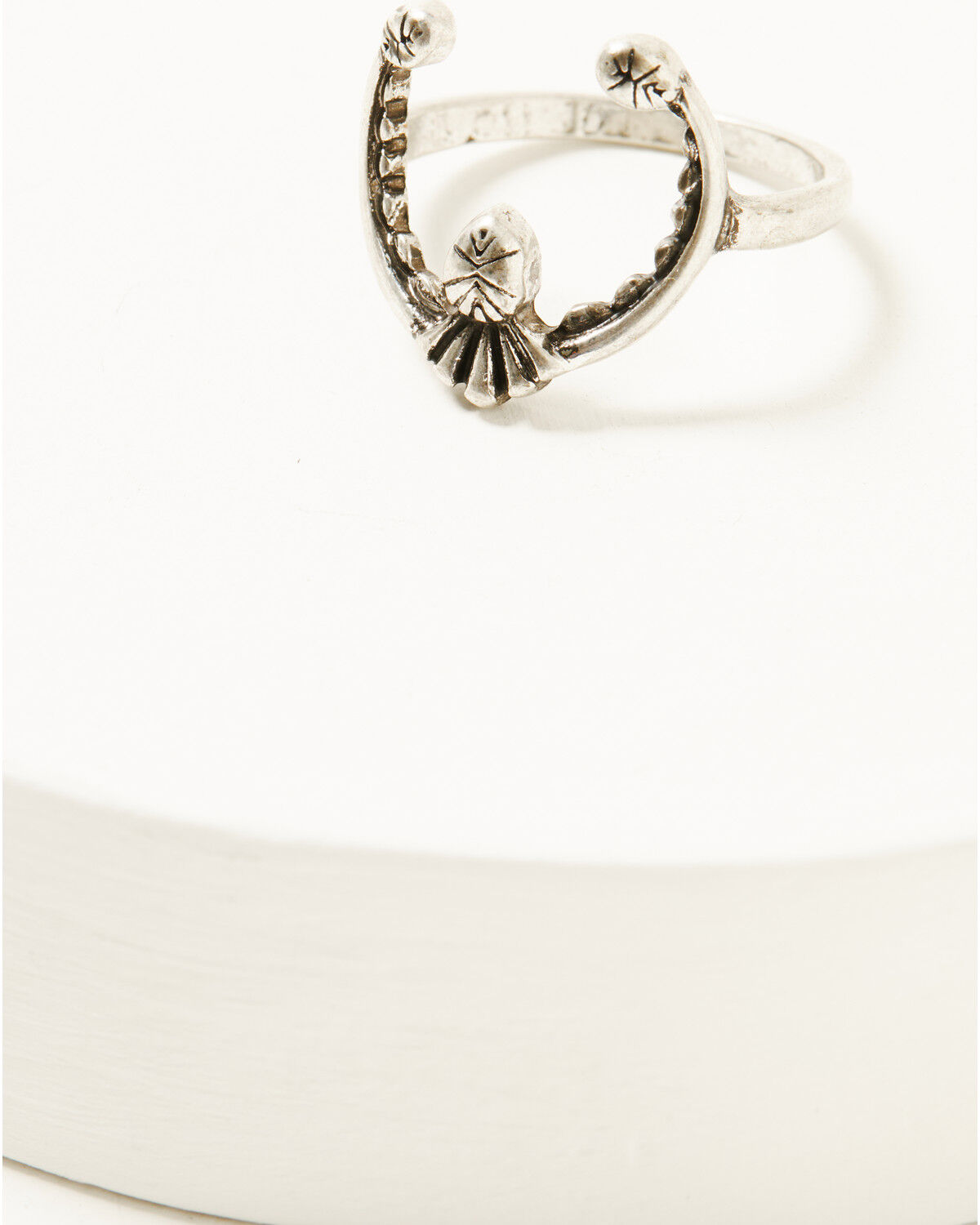 Image #5 - Shyanne Women's Americana Squash Blossom Ring Set, Silver, hi-res