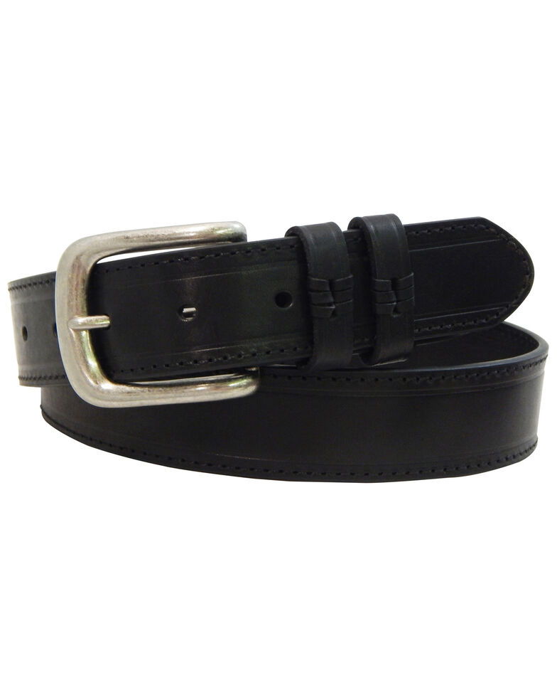 Danbury Men's Black Strap Work Belt - Big , Black, hi-res