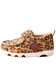 Twisted X Infant Girls' Leopard Print Boots - Moc Toe, Tan, hi-res