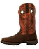 Image #3 - Durango Men's Rebel Western Boots - Square Toe, Brown, hi-res