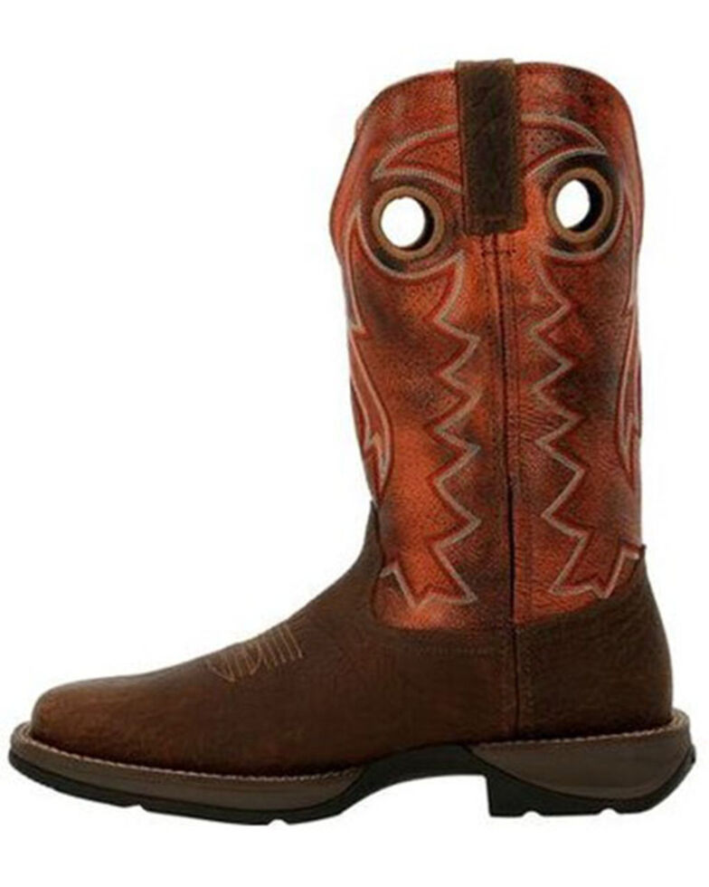 Durango Men's Rebel Western Boots - Square Toe, Brown, hi-res
