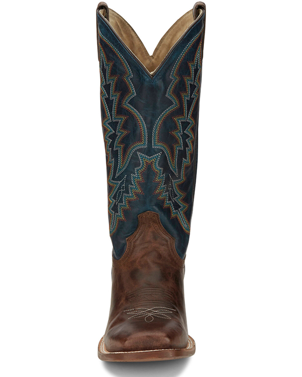 Image #4 - Tony Lama Men's Camarillo Western Boots - Broad Square Toe, Brown, hi-res