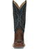 Image #4 - Tony Lama Men's Camarillo Western Boots - Broad Square Toe, Brown, hi-res