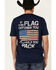 Image #5 - Buck Wear Men's Pack It Short Sleeve Graphic T-Shirt, Navy, hi-res