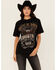 Image #1 - Idyllwind Women's Rock & Roll Country Soul Boyfriend Fit Short Sleeve Graphic Tee, Black, hi-res
