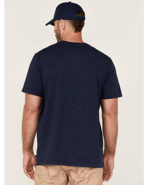 Image #4 - Hawx Men's Patriotic Claw Graphic Work T-Shirt , Navy, hi-res