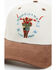 Image #2 - Cody James Men's Live Free Printed Embroidered Skull Mesh-Back Ball Cap , Beige/khaki, hi-res