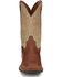 Image #4 - Justin Men's Canter Work Boots - Steel Toe, Brown, hi-res